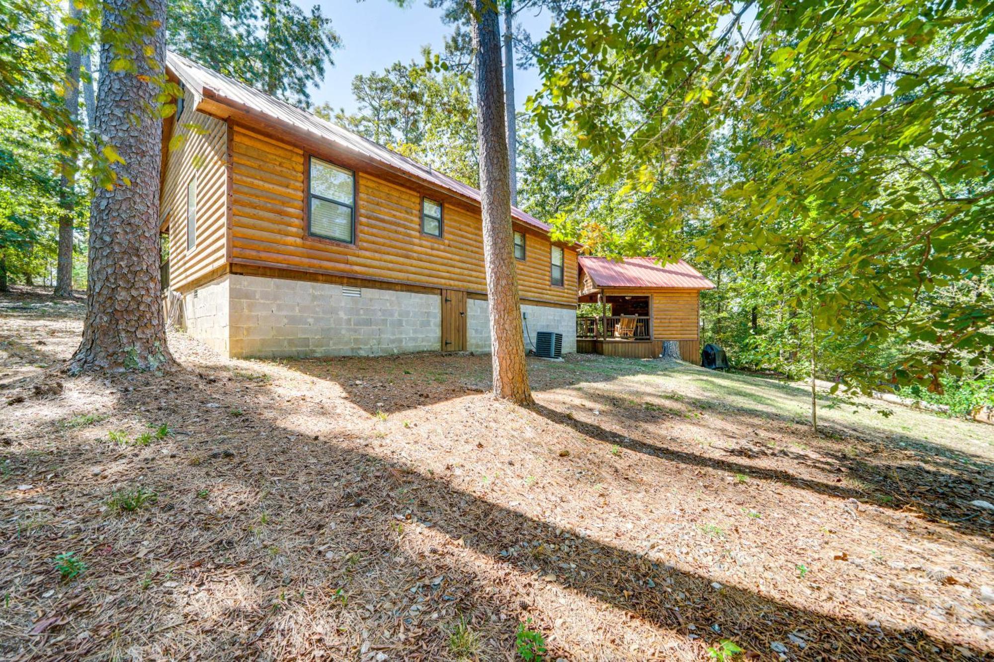 Broken Bow Rental Cabin With Hot Tub And Bar Exterior foto